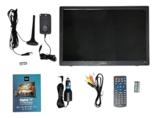Televisor Digital 14 Mlab Recargable Portatil/usb/sd/hdmi Tv