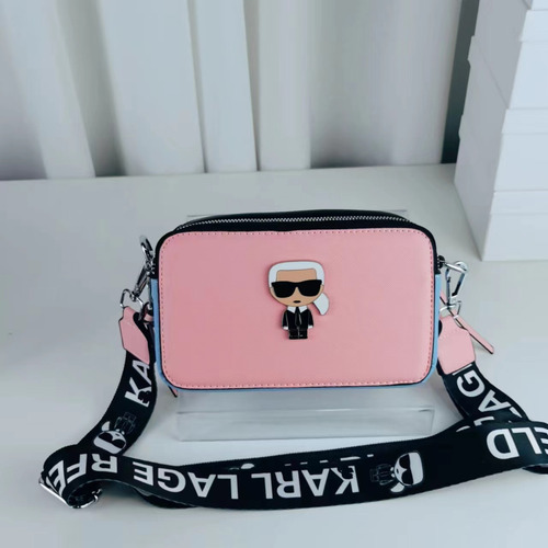 Bolso De Hombro De Cuero De Lujo De Moda Karl Lagrefeld 2025