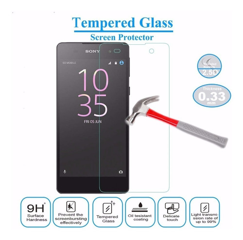 Protector Vidrio Templado Especifico Para Sony Xperia E5
