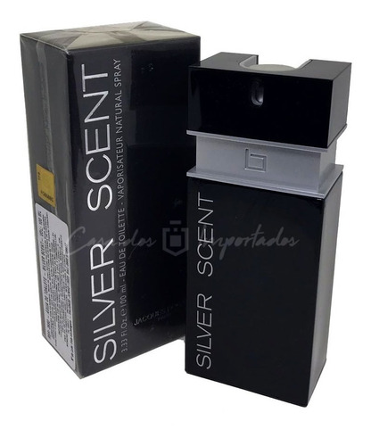 Jacques Bogart Silver Scent Eau De Toilette em Spray Masculino 100mL