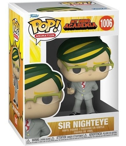 Sir Nighteye 1006 Funko Pop My Hero Academia Animation