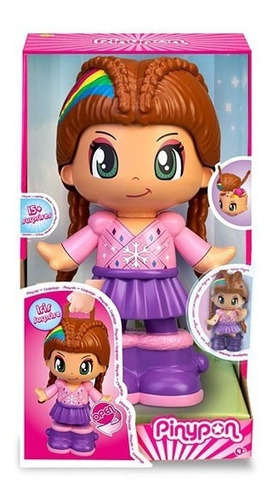 Pinypon Figura Iris 40 Cm Muñeca Con Accesorios Sorpresa Ed