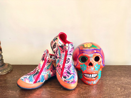 Imagen 6 de 9 de Zapatillas Botita Te Para Tres Diseños Modernos 2 Cierres