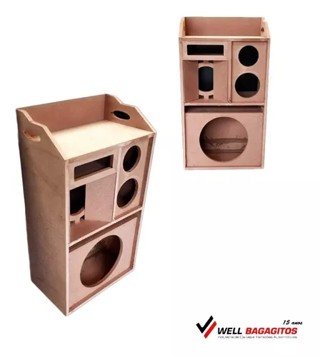 Caixa Bob Residencial 12 Trio C Medio 8 Mdf