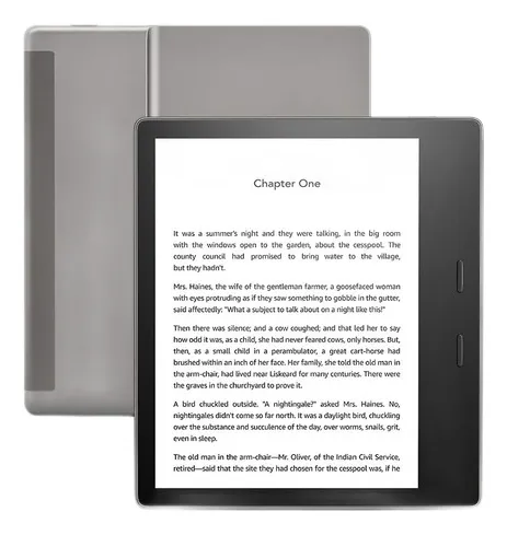 Kindle Oasis Internacional Con Luz Cálida Ajustable 8 Gb Gra Color