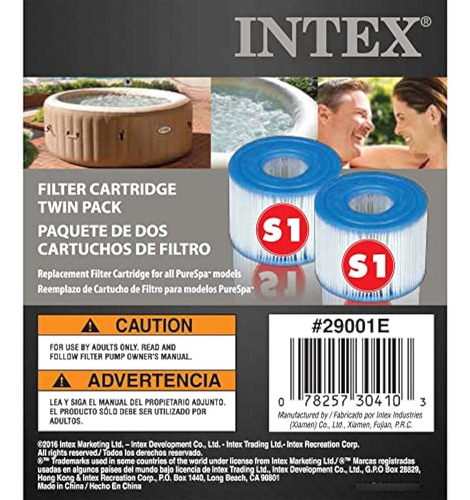Intex 29001e Purespa Tipo S1 Cartucho De Repuesto