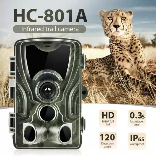 Câmera De Trilha Visão Noturna, Observação De Animais + 16gb
