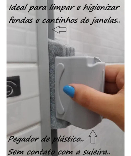 Escova De Limpeza Frestas De Janela Magica Multifuncional