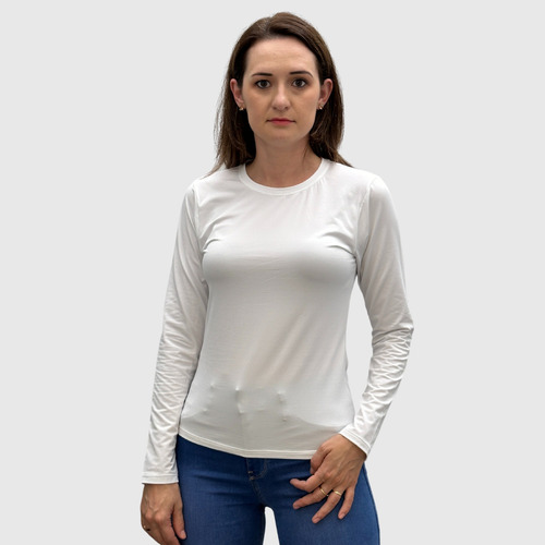 Blusa Térmica Feminina Manga Longa Segunda Pele Apeluciada