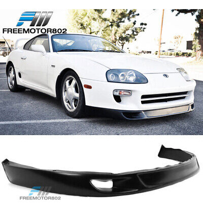 Fits 93-98 Toyota Supra Mk4 Pu Front Bumper Lip V2 Style S