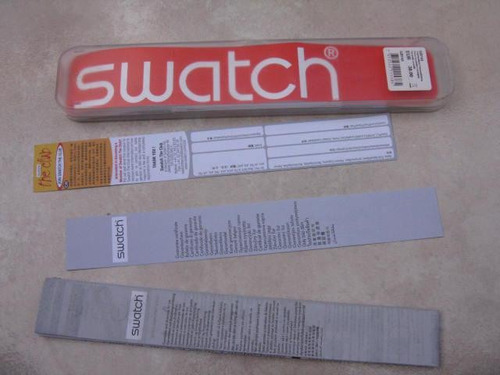 Intihuatana: Estuche Antiguo De Reloj Swatch  Cr05