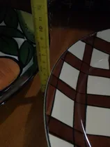 Comprar Par De Fruteras Centro De Mesa En Loza Vintage ! Oferta!