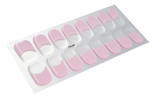 3 Envolturas De Uñas De Gel Semicuradas, Tiras De Uñas