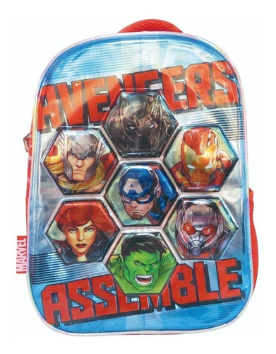 Mochila Espalda Jardin Avengers Vengadores Sp528 Orig.12''