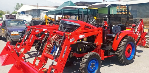 Tractor Retroexcavadora 40hp 4x4 4cilindros 2tons Dcr777