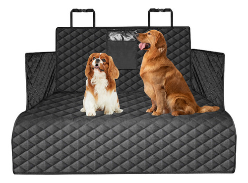Cubre Cajuela Asientos Mascotas Perro Auto Funda Impermeable