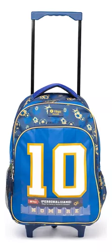 Mochila Infantil Futbol Niño Boca River Argentina Colegio