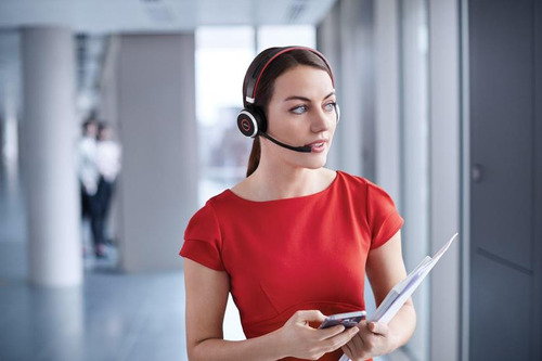 Auricular Inalámbrico Jabra Evolve 65 Ms: Estéreo Y Mic