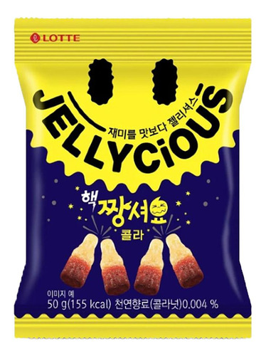 Gomita Coreana Jellycious Sour Cola, Lotte, 50 G