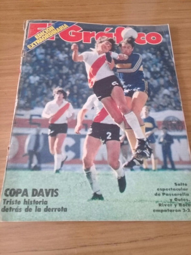 El Gráfico 3181 Sept 1980 River Boca Copa Davis