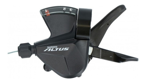 Alavanca Cambio Shimano Altus Sl-m2010 3v Com Visor Esquerdo