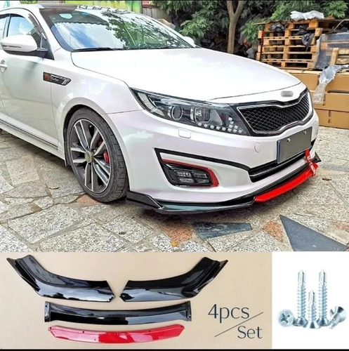Imagen 2 de 5 de Lip Frontal 4 Piezas Tunning Para Autos