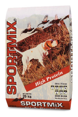 Comida Perros Sportmix Premium Alta Energia En Trozos 20kg