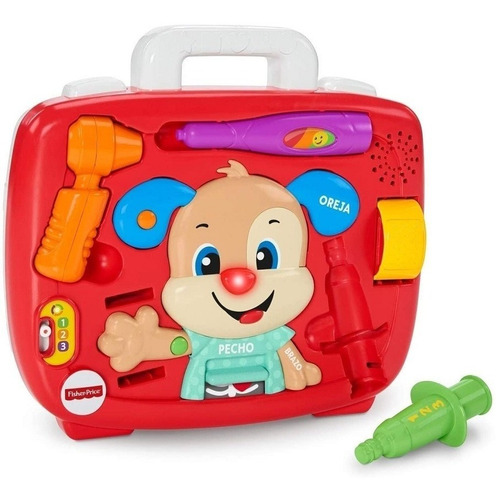 Valija Medico Enfermero Veterinario Perrito Fisher Price 