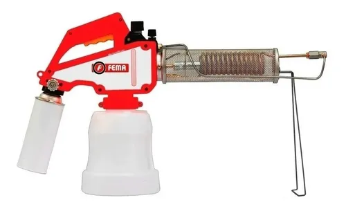 comprar Humidificador Fumigador Termoniebla Ahumador | Fema Mini 150 Color Rojo Y Blanco