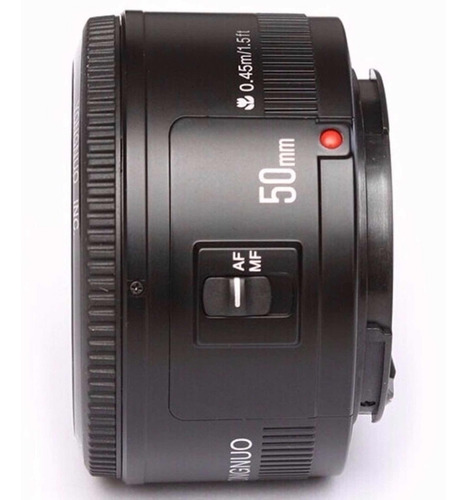 Imagem 2 de 5 de Lente Fixa Yongnuo Yn 50mm F/ 1.8 P/ Câmeras Canon Dslr