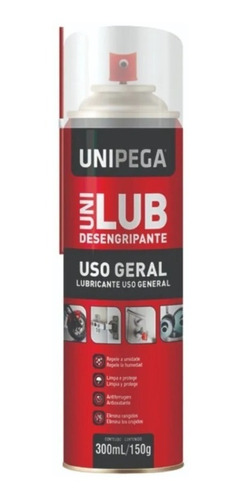 Desengripante Uso Geral Uni Lub 300ml - Unipega