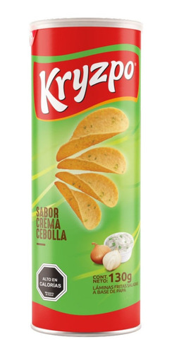 Papas Fritas Kryzpo Crema Cebolla Lata 130 G