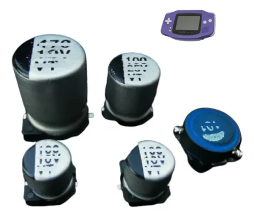 Set Condensador Capacitor Para Gameboy Advance Gba
