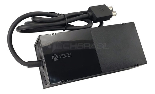 Imagem 3 de 10 de Fonte Xbox One Fat Original Microsoft 110v + Cabo De Energia