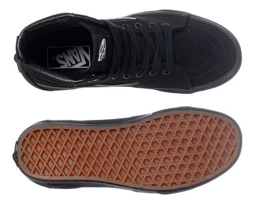 Tenis Vans Sk8 Hi - Vn000ts9bj4 - Negro - Unisex