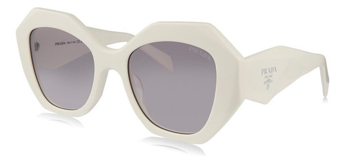 Prada Spr 16ws 142-130 Oversized Geometric White (Usado)