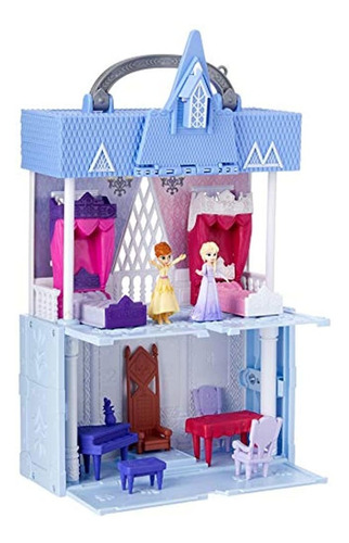 Playset Con Asa, Incluyendo Elsa Doll, Anna Doll