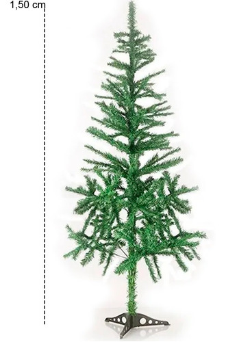 Árvore De Natal Pinheiro Verde 1 50 De Altura | Frete grátis