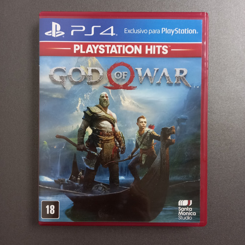 Jogo God Of War Ps4 Mídia Física 