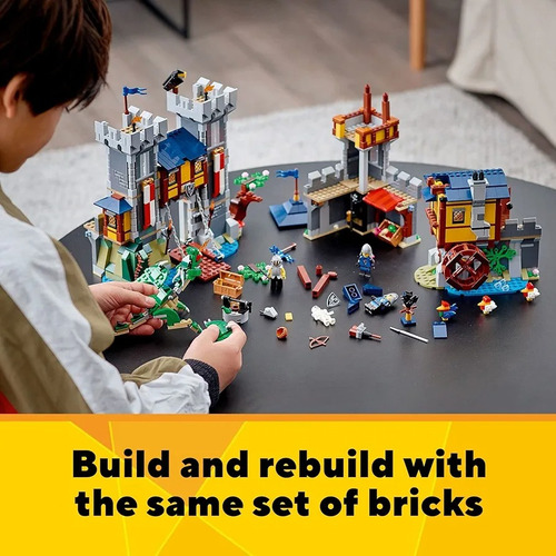 Lego Creator 3en1 Castillo Medieval Castle 1426 Castillo