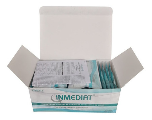 Prueba Antidoping Inmediat 3 Drogas Thc Coc Opi Kit