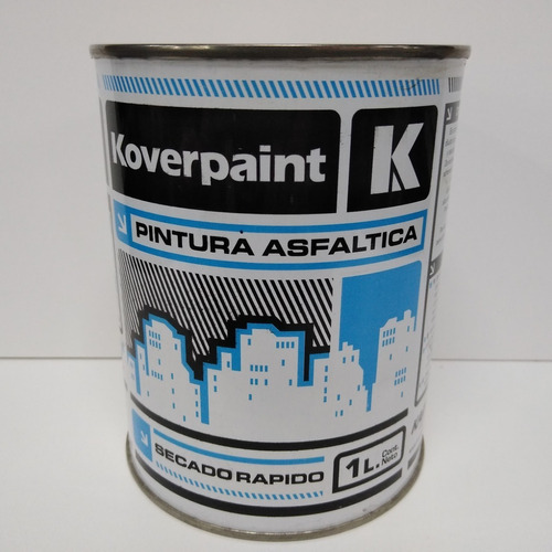 Pintura Asfaltica 1 Litro Koverpaint