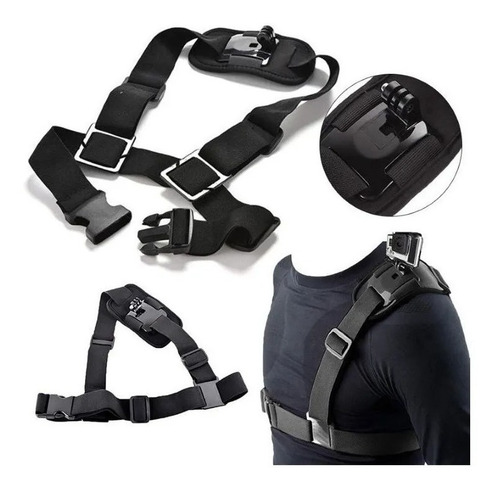 Imagen 4 de 10 de Kit Valija Maletin 64 Accesorios Gopro 8 9 10 11 Sjcam