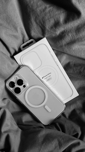 Capa Magsafe Transparente Premium Para iPhone