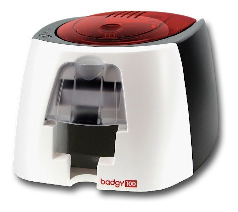 Imagen 3 de 9 de Impresora Evolis Badgy 100 260 X 300dpi Usb 2.0 Negro/bla /v