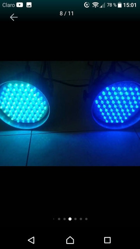 Set De Cuatro Tachos Led Chauvet Con Tripode