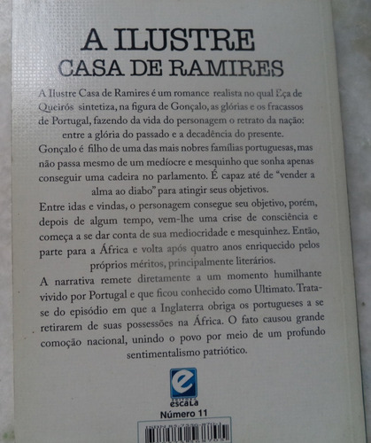 Livro A Ilustre Casa De Ramires (Usado)