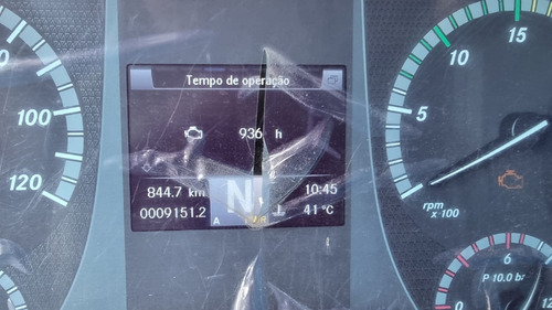 Imagem 8 de 15 de Mercedes-benz Axor 4144 Ano 2021 Caçamba Rossetti Traçado