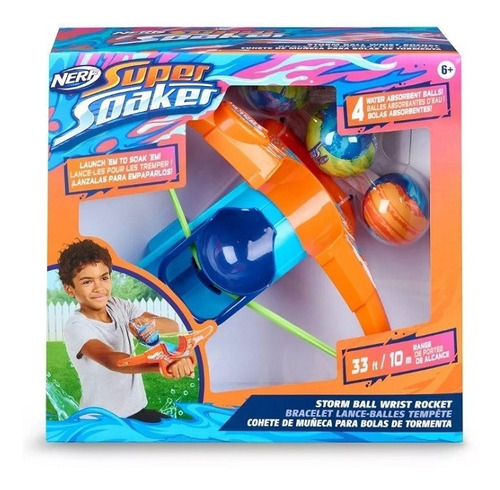 Lanzador De Pelotas De Agua Nerf Super Soaker     