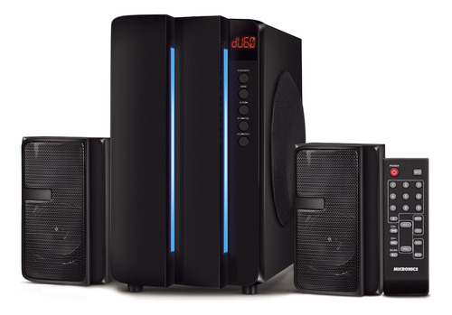 Sistema De Audio Infinity 6 Led Sd+usb Fm Micronics